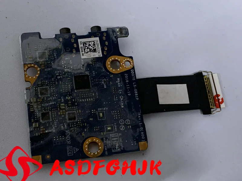 

Оригинальная аудиоплата для DELL Alienware Area 51 м DDQ70 LS-G881P CN-03FK2C 03FK2C 3FK2C 100% идеальная работа
