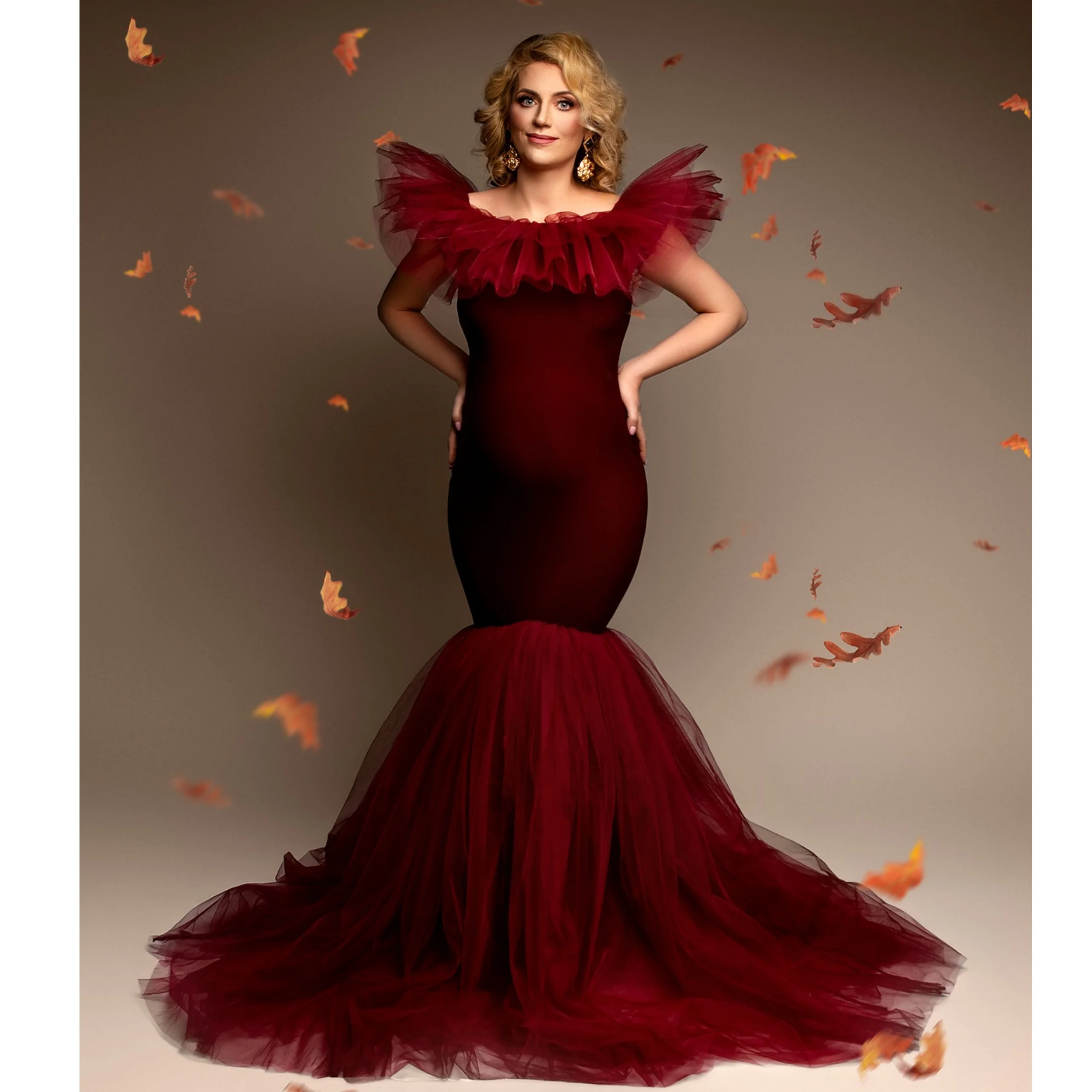 

Элегантные платья русалки для выпускного вечера с открытыми плечами, платья для беременных, индивидуальные художественные фотографии, Vestidos de Gala для Babyshower