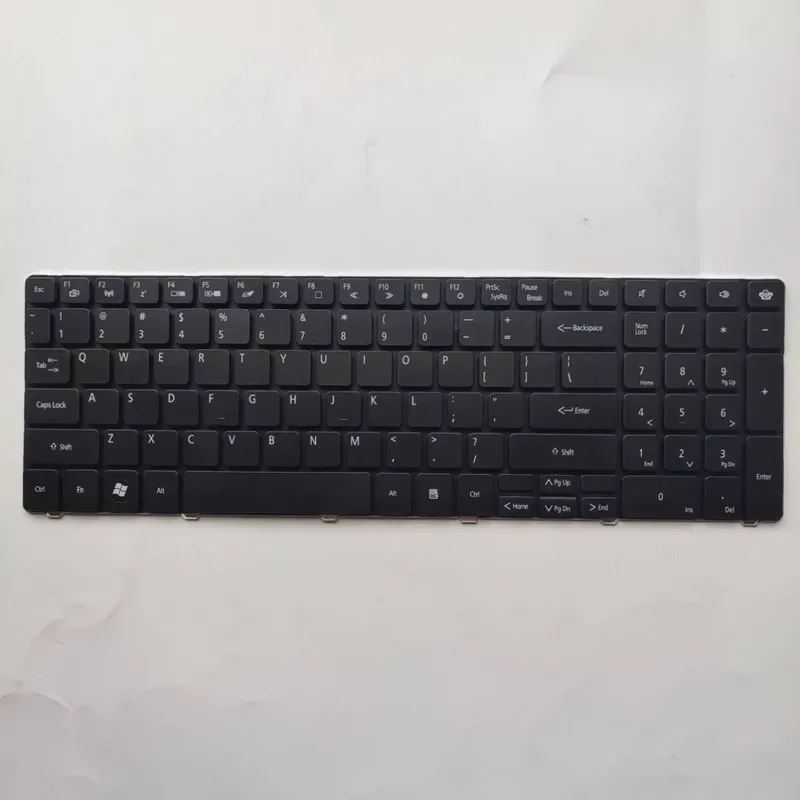 Teclado de substituição para notebook US Gateway NV59C NV73A NV78 NV79C NV59A NE56R