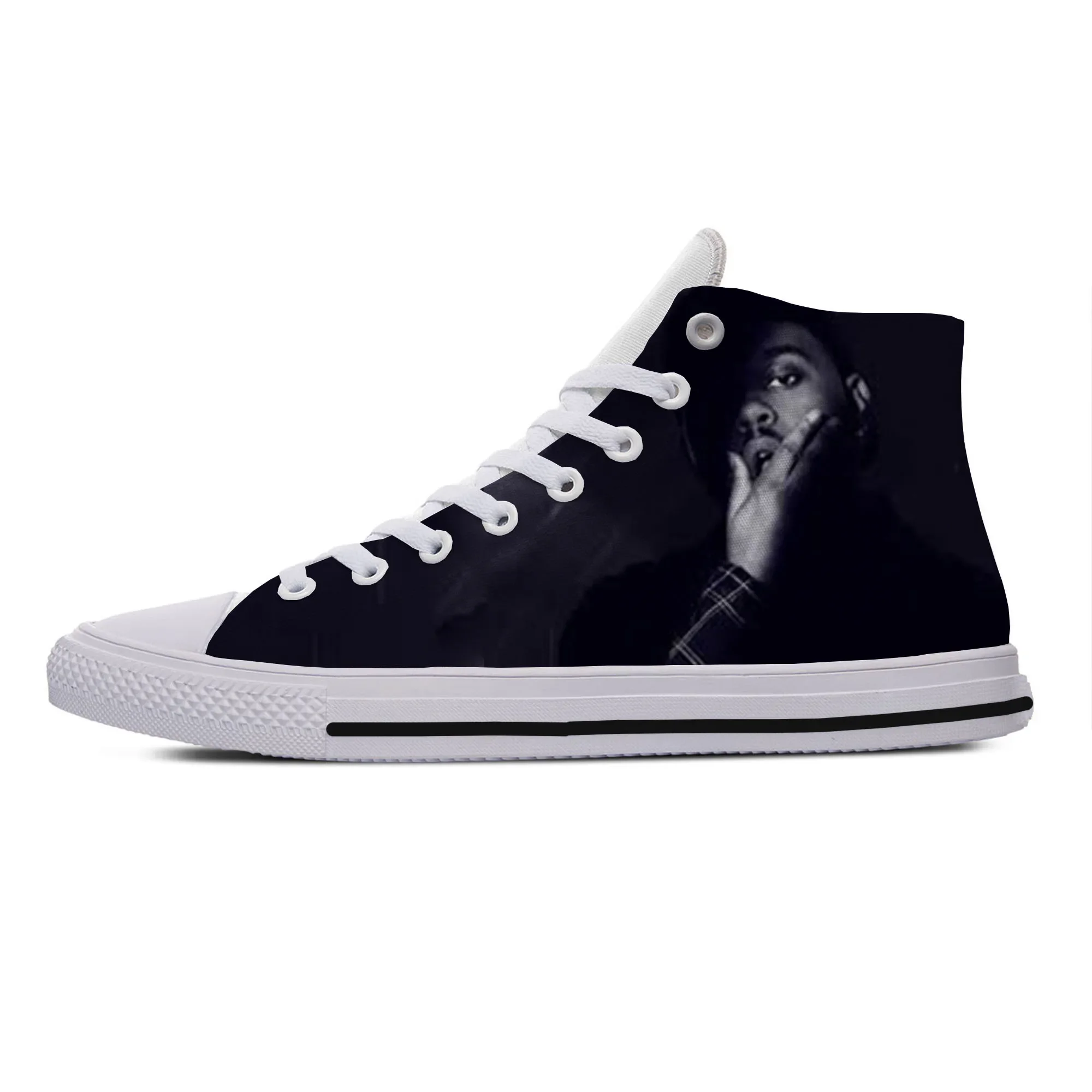 

Hot Cool Fashion Summer High Quality Sneakers Handiness Casual Shoes Men Women High Top Board Shoes Pop Rock Music The Weeknd