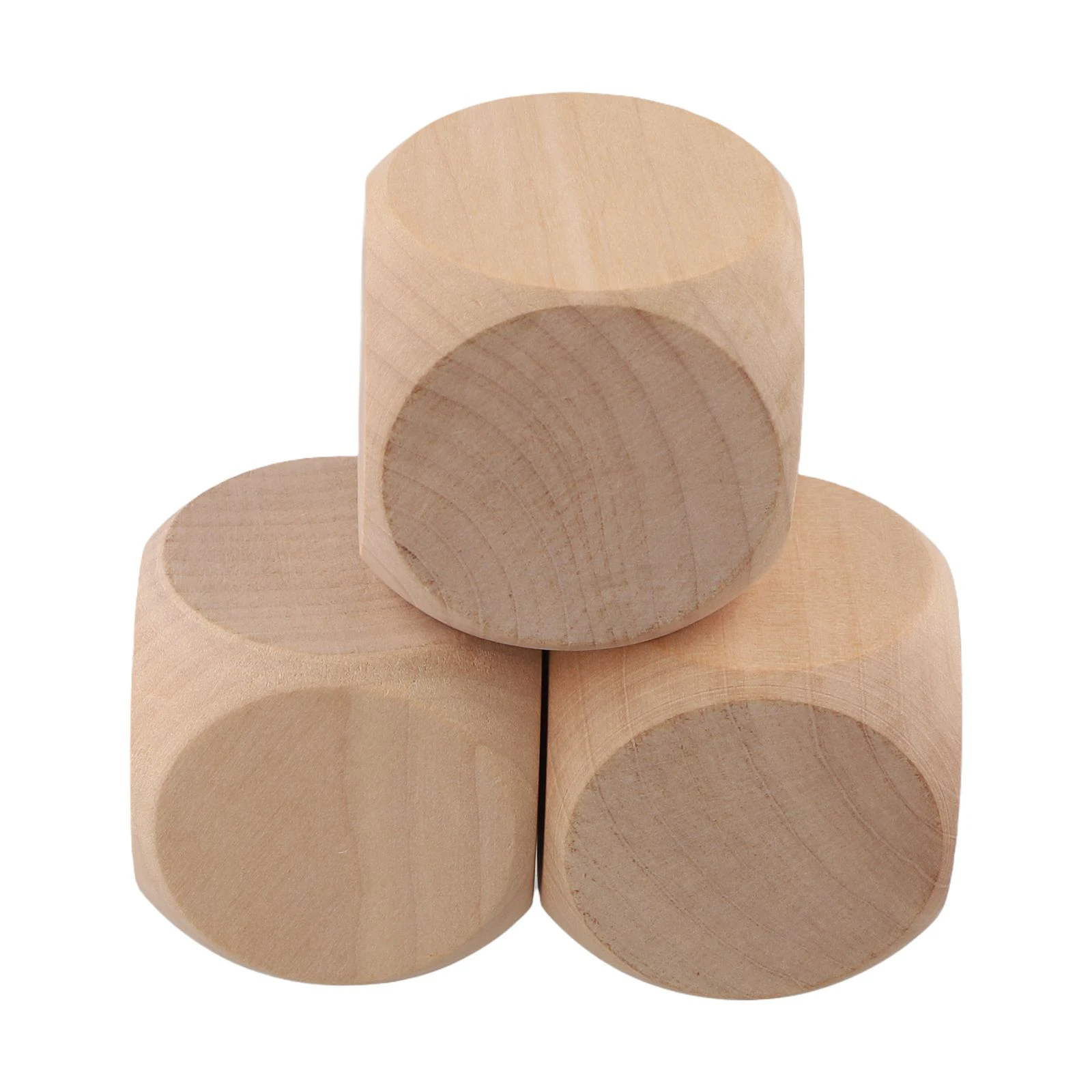 

Crafting DIY Craft Blank Wooden Dice DIY Craft Printing Square Blocks Unfinished Wood Drawing Package Includes