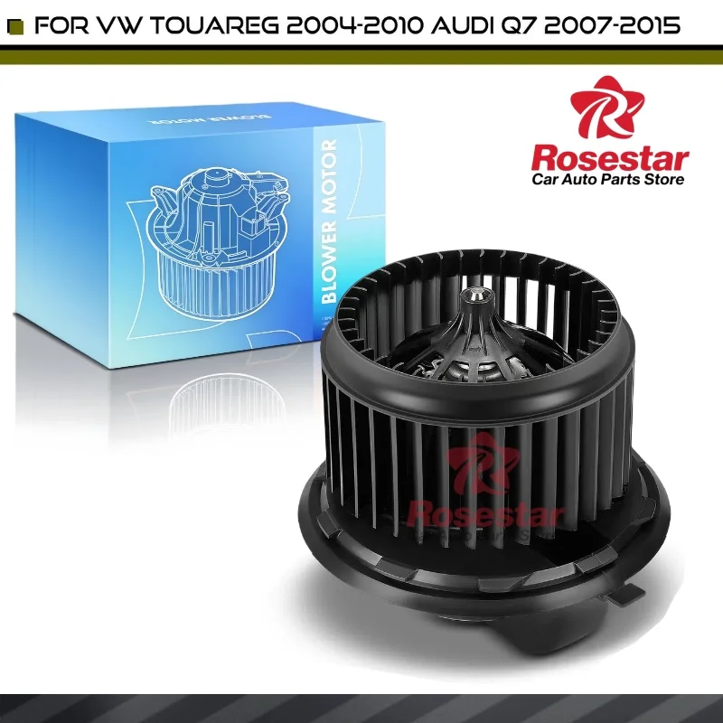

Rear HVAC Blower Motor for Audi Q7 07-15 Volkswagen Touareg 2004-2010 700318, 7E0819021A, 7E0 819 021 A