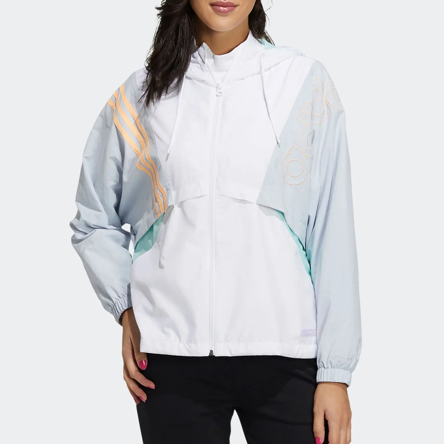 adidas-official-genuine-women's-hooded-sport-woven-jacket-windbreaker-gt1880