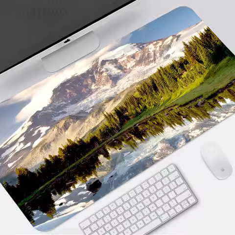 Nature Landscape Mouse Pad Gaming XL Custom Computer New Mousepad XXL Desk Mats Natural Rubber Anti Slip PC Mouse Mat Mice Pad