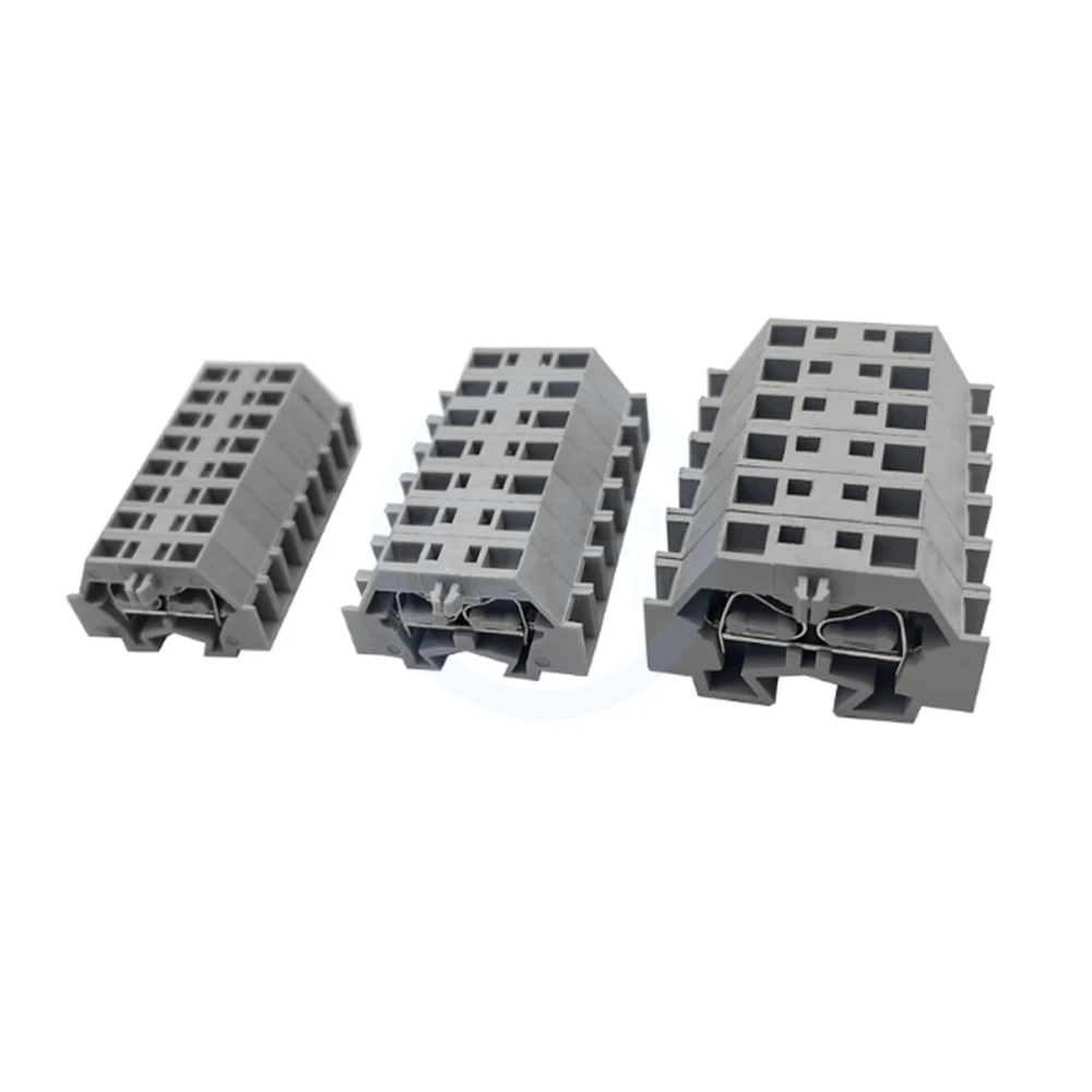 (10 قطعة) 260/261/262 كتل طرفية مصغرة سريعة التوصيل مع محطات مجمعة ذاتية القفل بمضغوط زنبركي ZC260/261/2