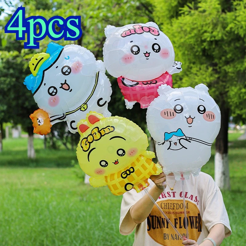 

Cartoon Handheld Balloon Anime Figure Balloon Birthday Party Decoration Supplies Baby Shower Toys