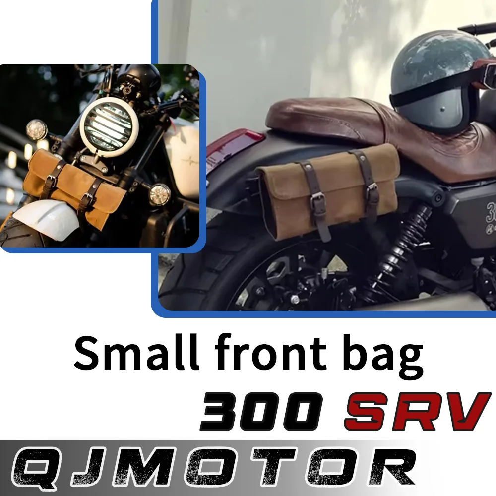 

Боковая сумка для мотоцикла, холщовая универсальная передняя маленькая сумка для мотоцикла для QJMOTOR 300SRV SRV300 300srv srv300