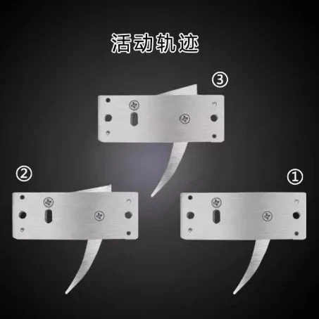 Machine Tool Limiter Mechanical Lock - Stainless Steel Push-Pull Positioning Lock Rope with Limit Switch Function