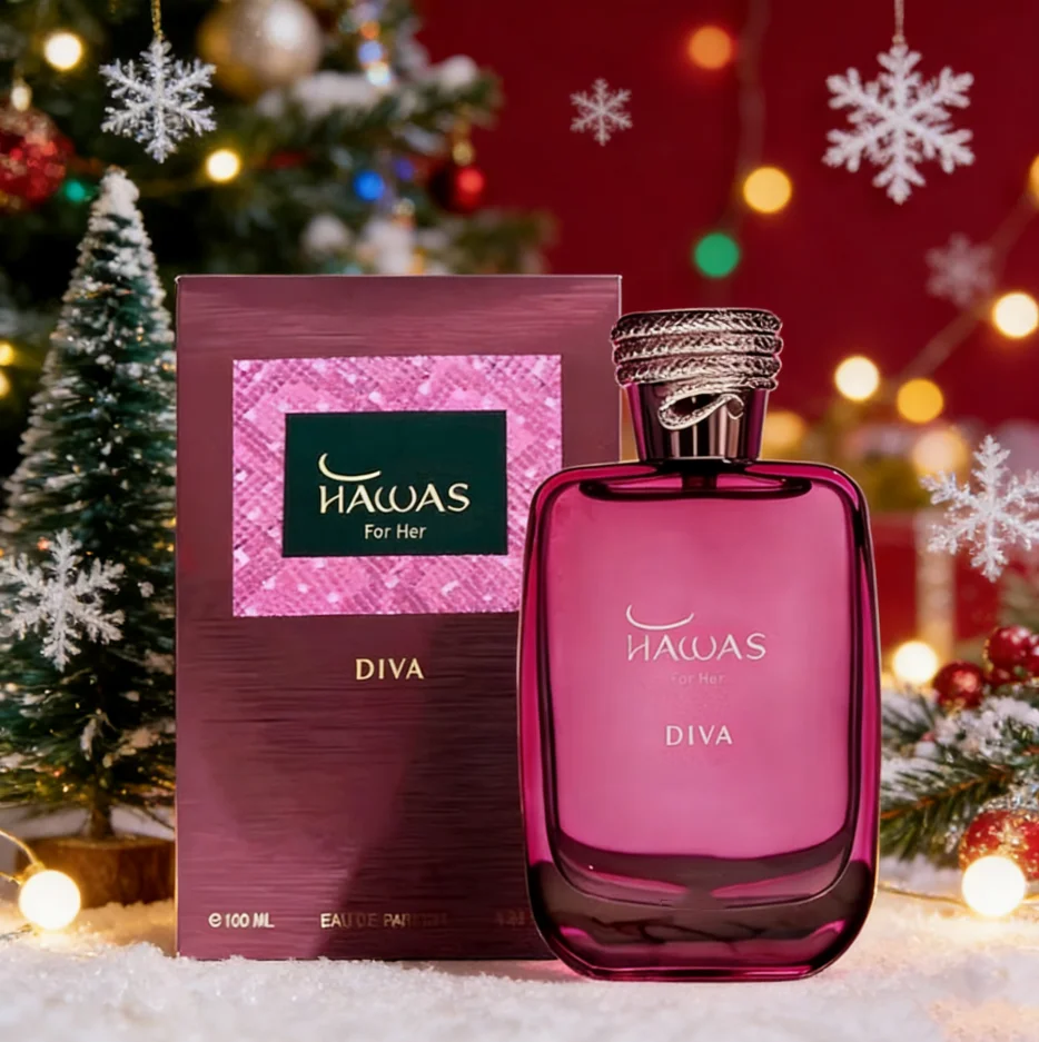 

HAWAS Divo - New Arrival Unisex Perfume Spray 3.4OZ/100ML Long-Lasting Floral and Fruity Scent