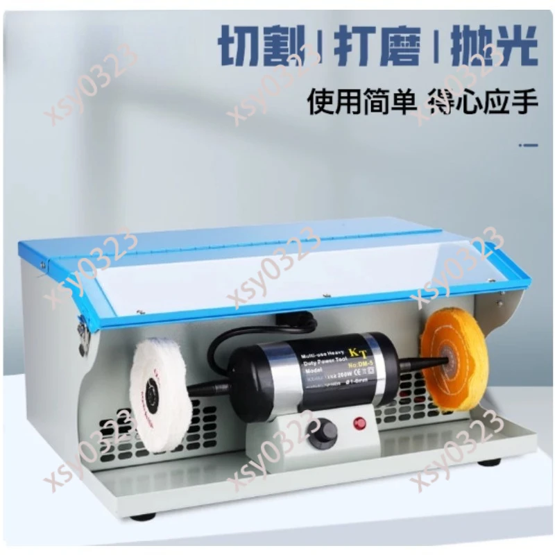 Mini Jewelry Polishing Machine Metal Buffing Grinder for Gold Silver Bangle Rust Removal