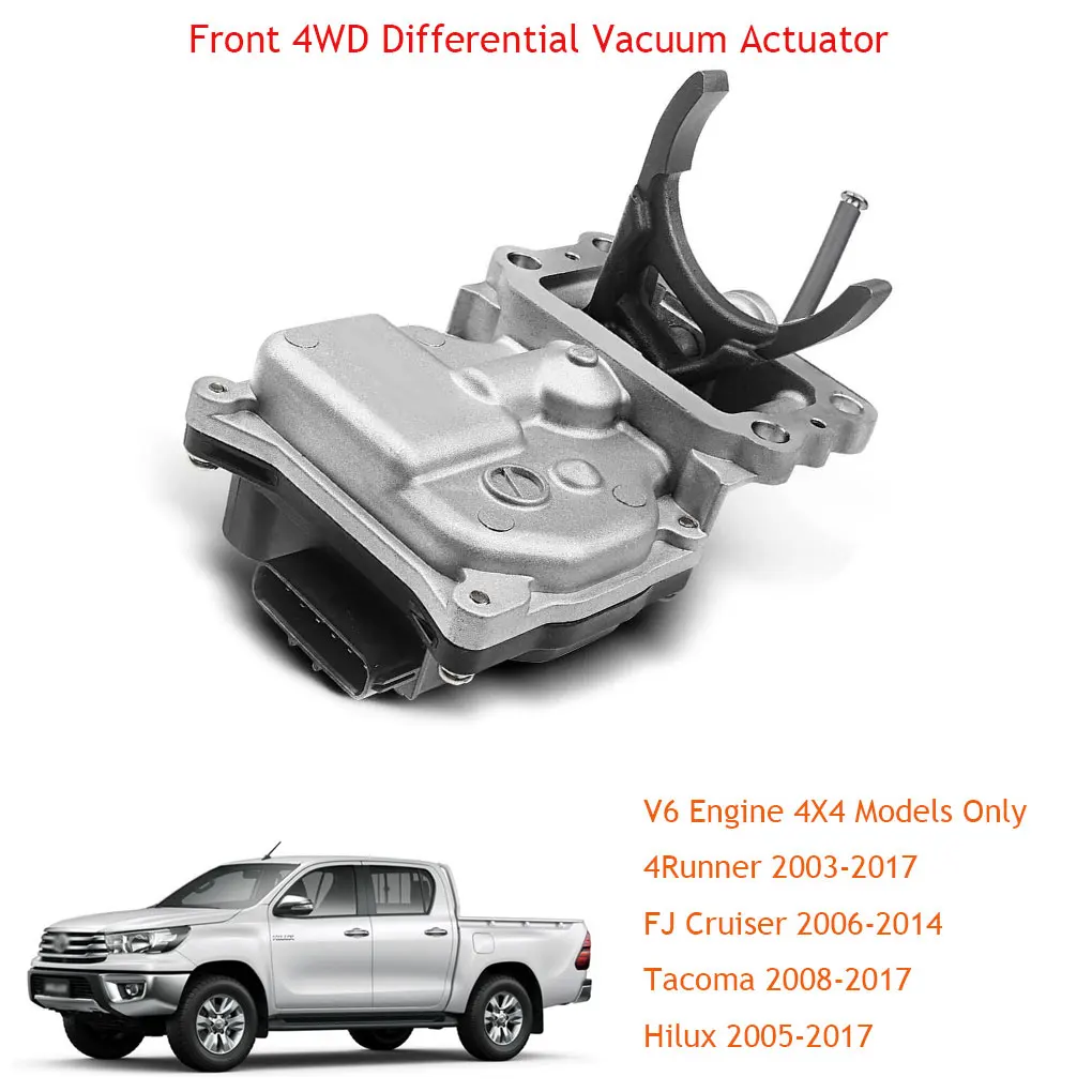 

Front Differential Vacuum Actuator For Toyota 4Runner/FJ Cruiser/Tacoma Front Differential 41400-35034/41400-35033/41400-35032