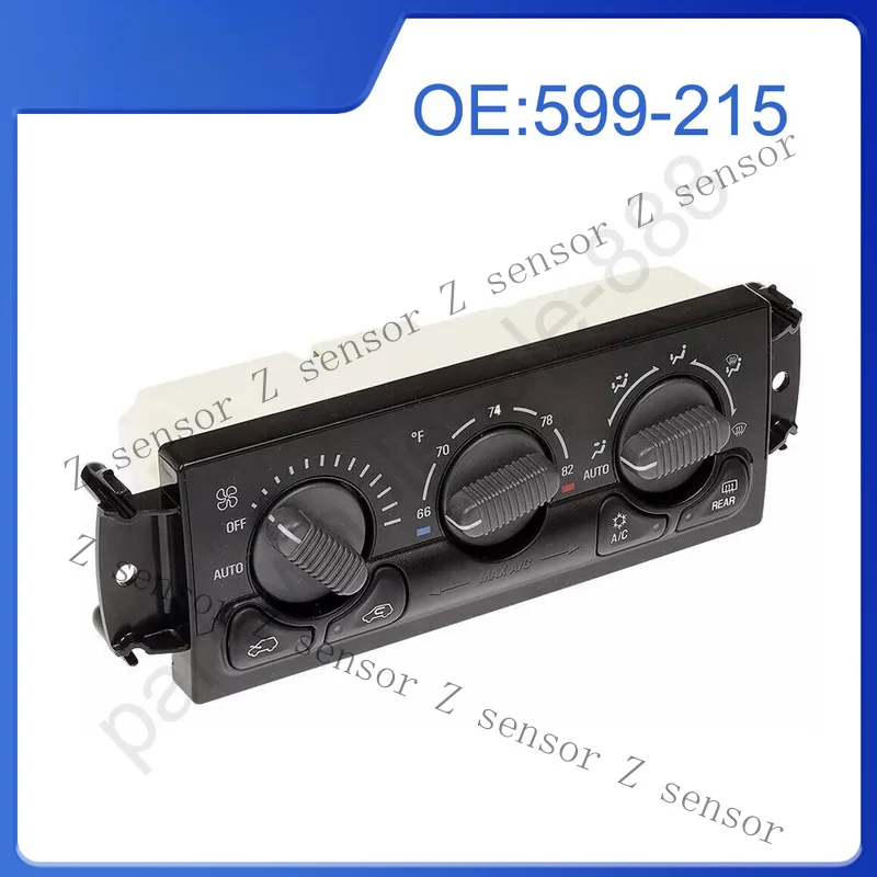 Z+ 599-215 Heater A/C HVAC Control Module Assembly for 2000-2002 Suburban/Yukon