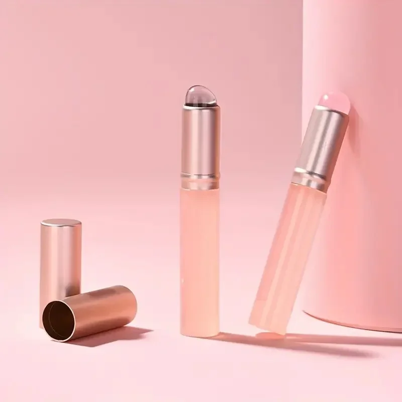 Silicone Lip Brush Small Round Head Smudge Brushes Dust-proof Covered Lip Brush Multifunctional Lipstick Concealer Makeup Tools