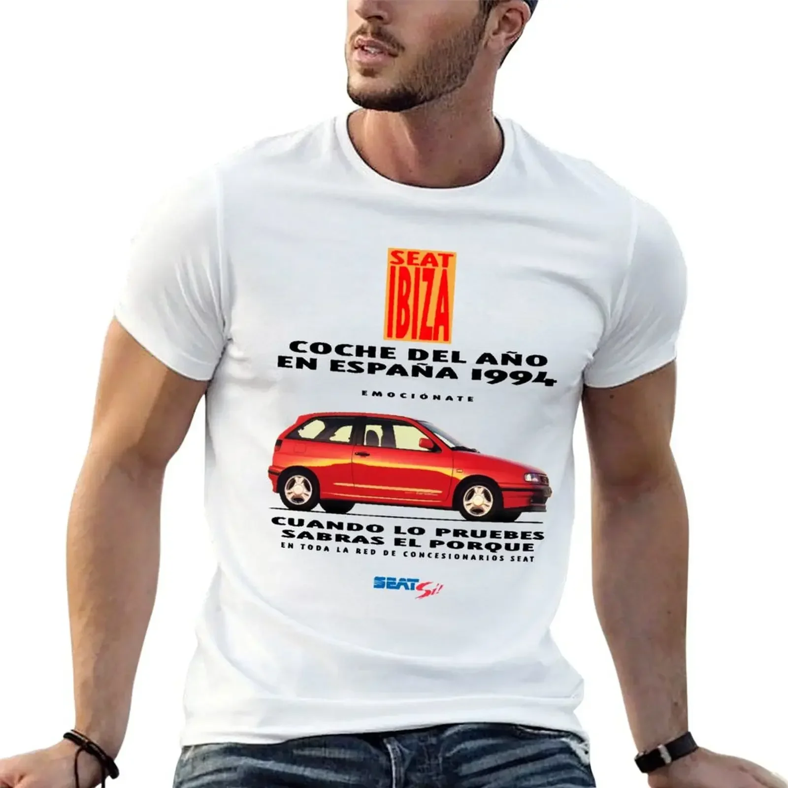 SEAT IBIZA T-Shirt for a boy vintage t shirts plus size clothes plus sizes mens designer t shirt