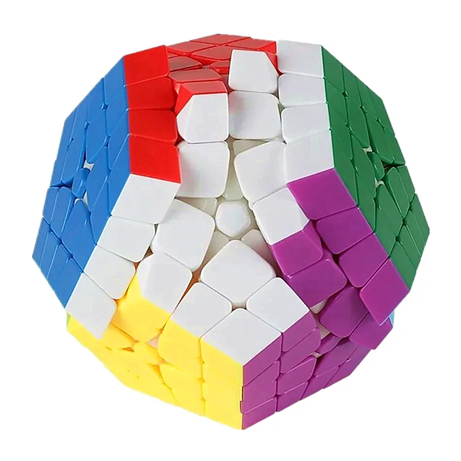 SengSo Megaminx 4x4 5x5 6x6 7x7 Dodecahedron Magic Cube Stickerless Professional Speed Megaminx Puzzle Cubo Magico Toys Gifts