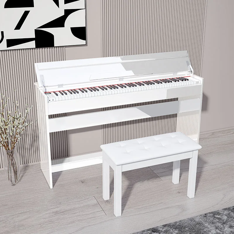 Home Intelligent Vertical 88 Keys Digital Piano Weighted Hammer Action Electronic Musical Keyboard
