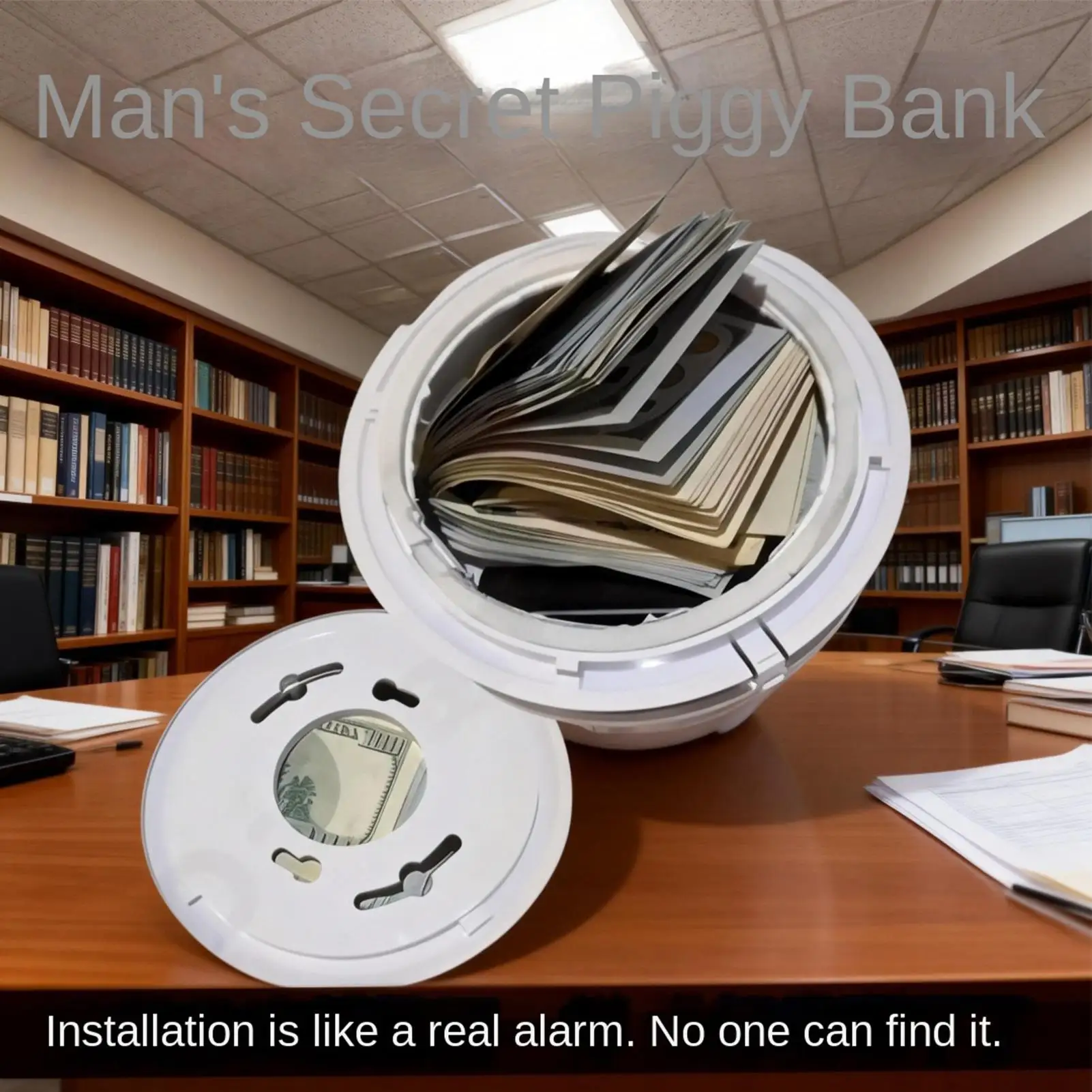 Secret Safe Money Hiding Containers Valuable Storage Compartment for Rings Necklaces Change Home Dorm Security Cash Stash