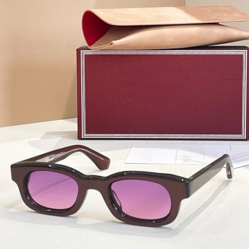 

Top WHISKEYCLONE Sunglasses Oval Men Women Sunglasses Popular Brands Luxury Thick Acetate Vintage Shades Outdoor Retro Glasses