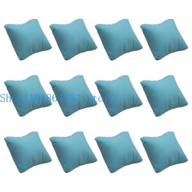 

652F плюшевая подушка для демонстрации ювелирных изделий для часов, браслетов, безопасное хранение, мягкий наполненный держатель