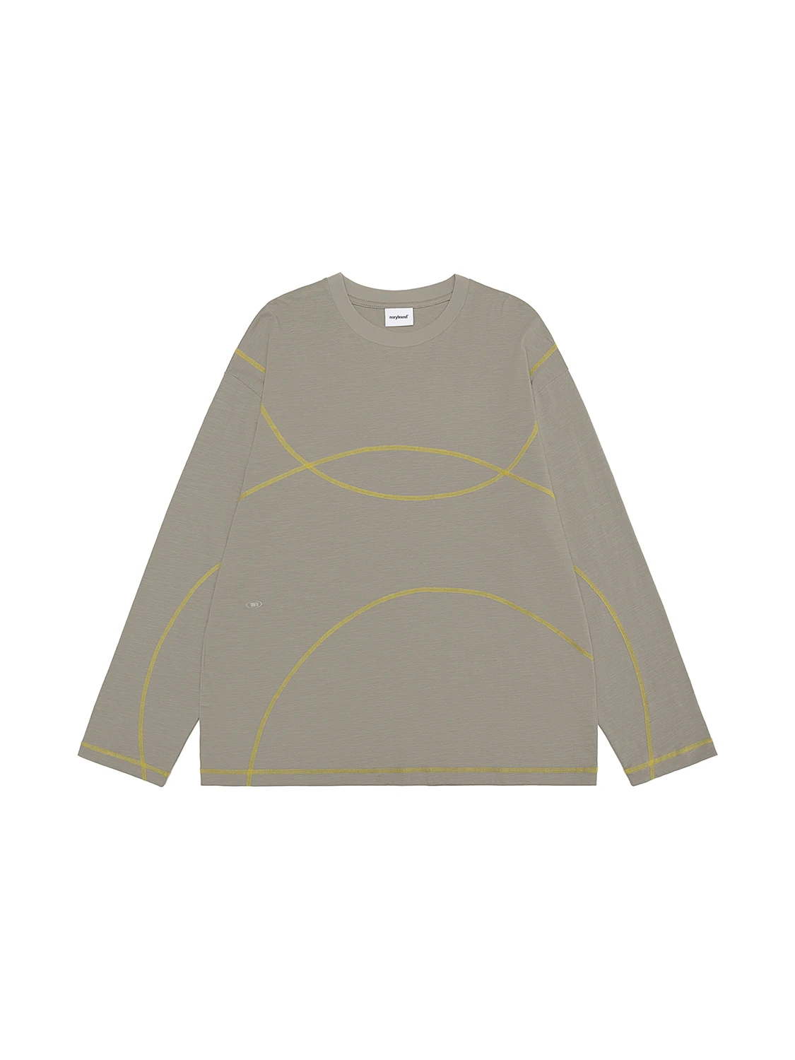 

NORYBRAND Дышащая футболка для бега Long Sve, бамбуковая хлопковая спортивная одежда, теплоизоляционная молодежная модная круглая футболка Ne Top