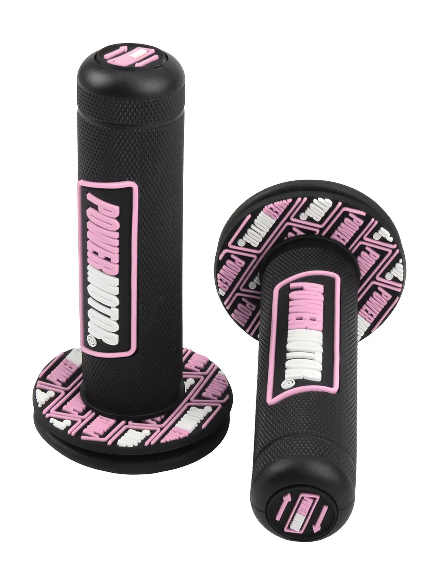 AliExpress PowerMotor Motocross Rubber Grips Powermotor 7/8" 22mm 24mm Handlebar Protection Motorcycle Dirt Bike Gel Hand Grip Universal Accessories