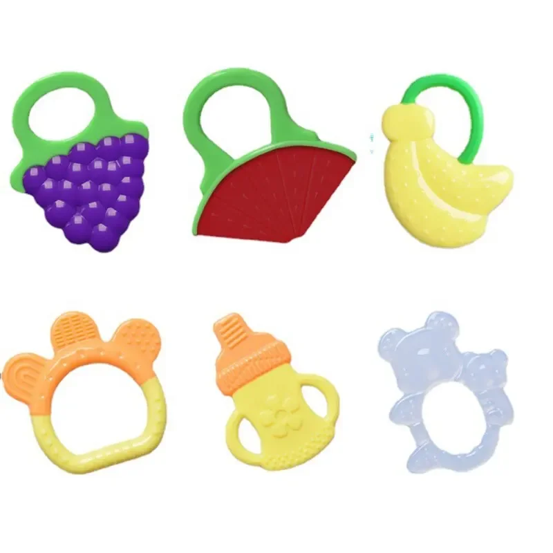 1PCS Baby Teething Toys for Newborn Infants Safe Infant and Toddler Silicone Teethers Soothe Babies Gums, Perfect Baby Gift