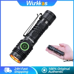 Wurkkos FC13S EDC Torch 18650 Rechargeable Lamp Powerful Flashlight 2500LM XHP50.2 LED Work Light IP68 Camping Outdoor Lighting