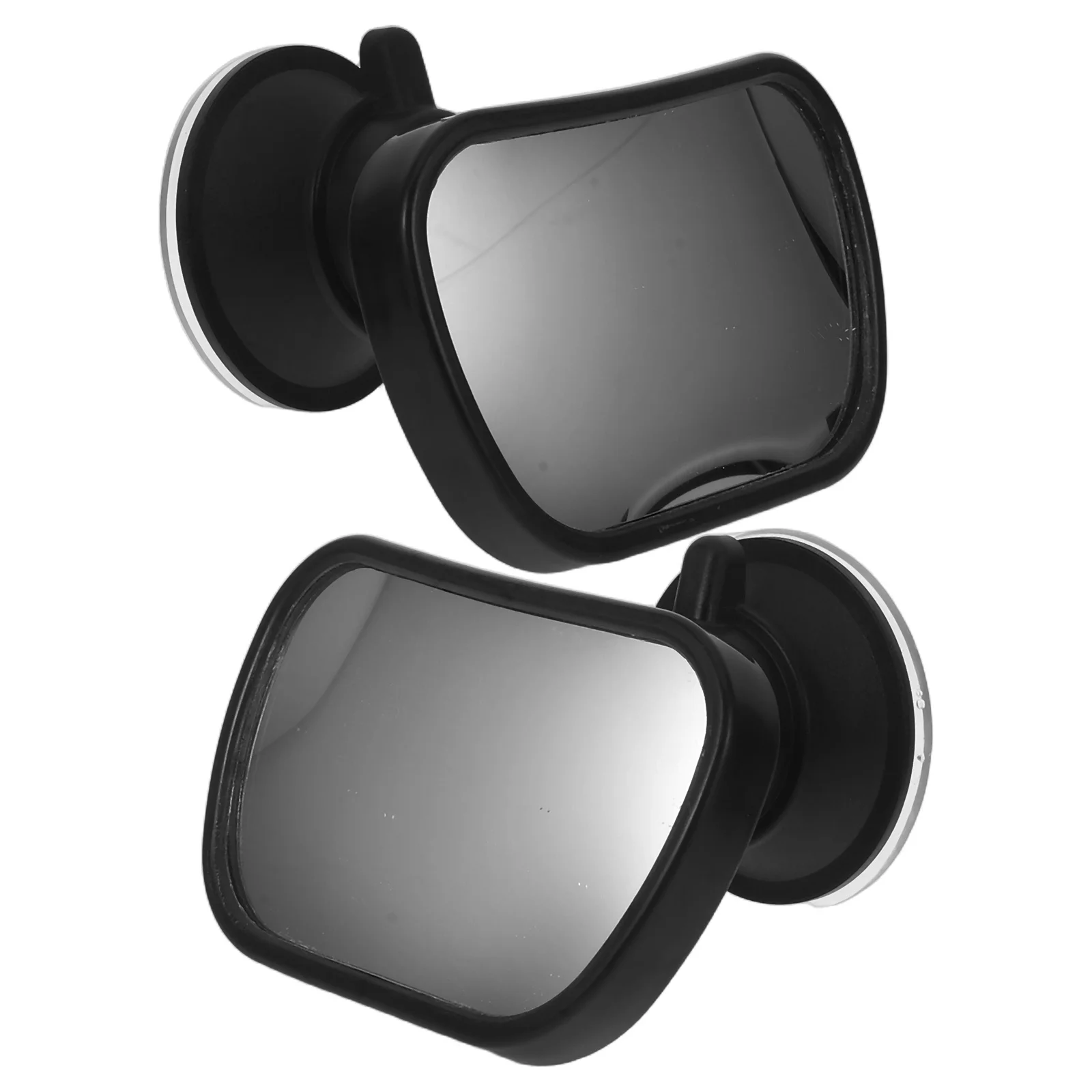 

2 Pcs Mirror with Suction Cup Car Backseat Safety Viewing Stroller Rearview