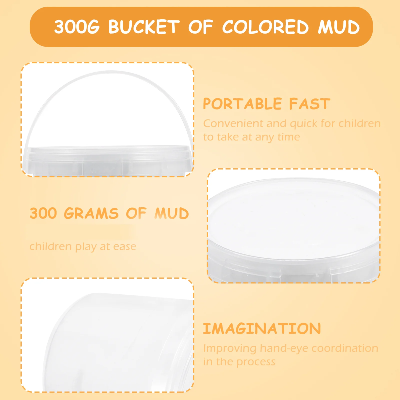 2 pezzi di argilla ultraleggera fai da te in resina di colore puro sicura per bambini giocattolo educativo modellazione di plastilina luminosa non indurente