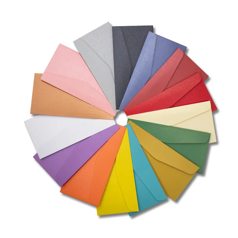 Custom. Pearl Envelope Gilding Gilding Enterprise Invitation Envelope Making Iridescent Paper No. 5 Envelope