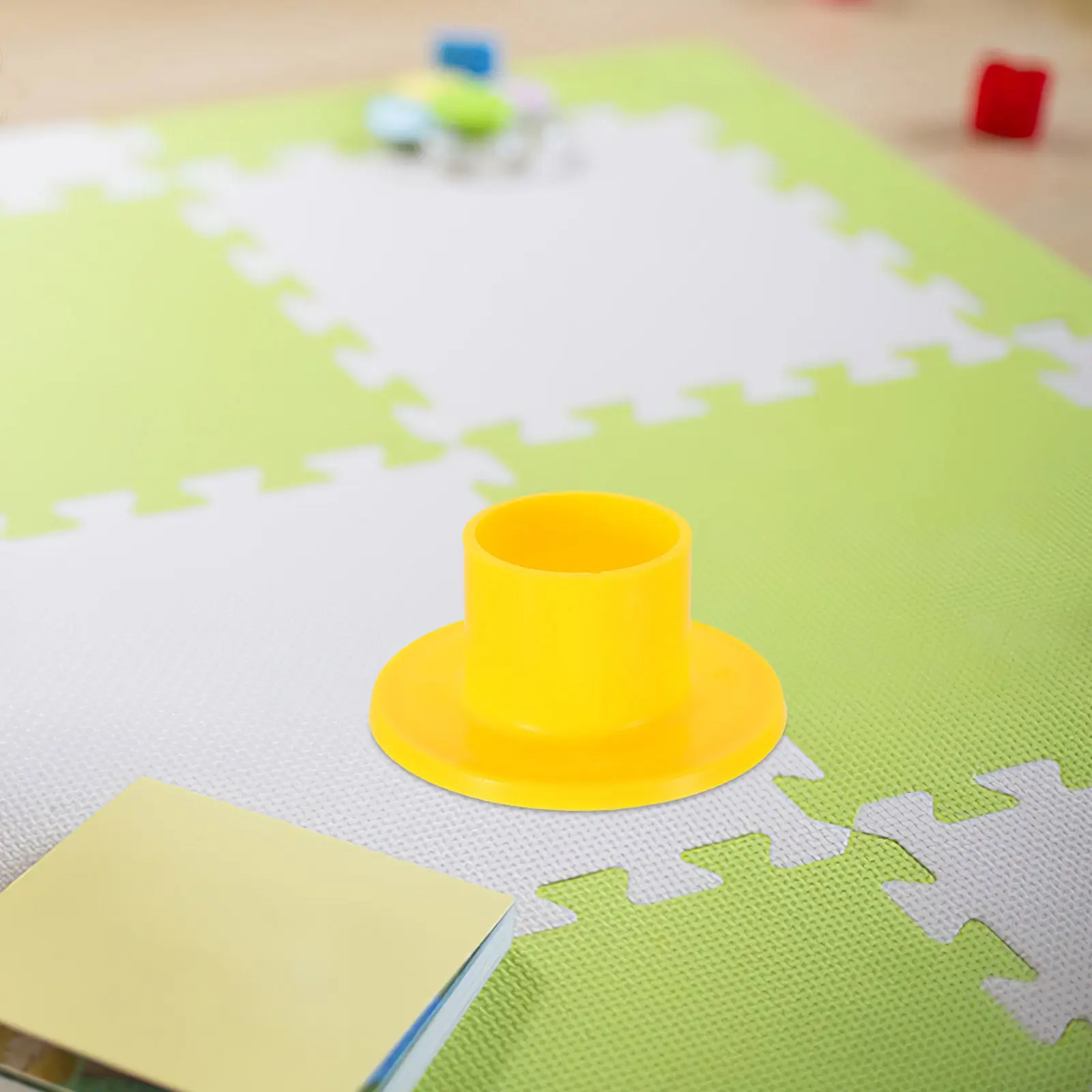 

Комплект из 4 пластиковых держателей для ножек игровых площадок, устойчивые противоскользящие вставки для труб, защитное оборудование, пластиковые опоры для основания