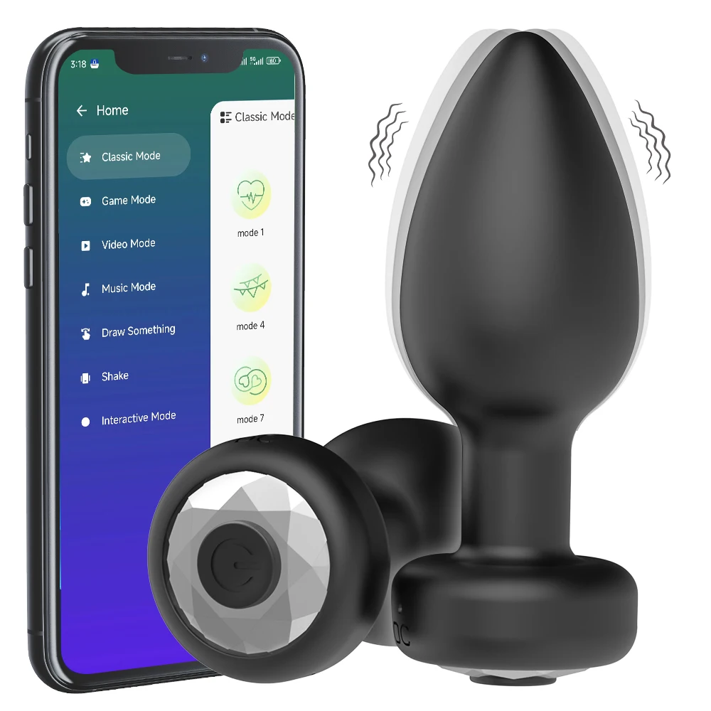 APP التحكم عن بعد 9 تردد الشرج هزاز بعقب المكونات ذكر البروستاتا محفز مدلك دسار الكبار معدات الاستمتاع واللعبة الجنس للمثليين