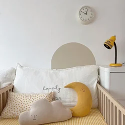 INS Nordic Cushion Cute Cartoon Moon Cloud Mountain Shape Comfort Pillow Children's Room Decoration Home Baby Nursery Decor