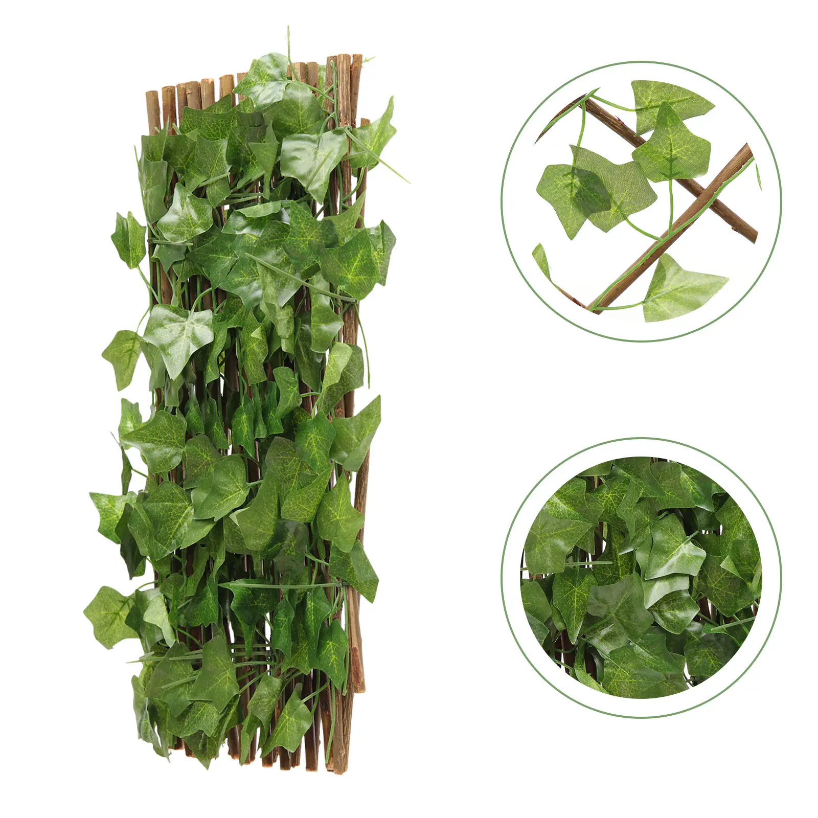 

Decorations Lattice Privacy Fence Vines Garland Greenery PP、ABS Fake Plant Screening