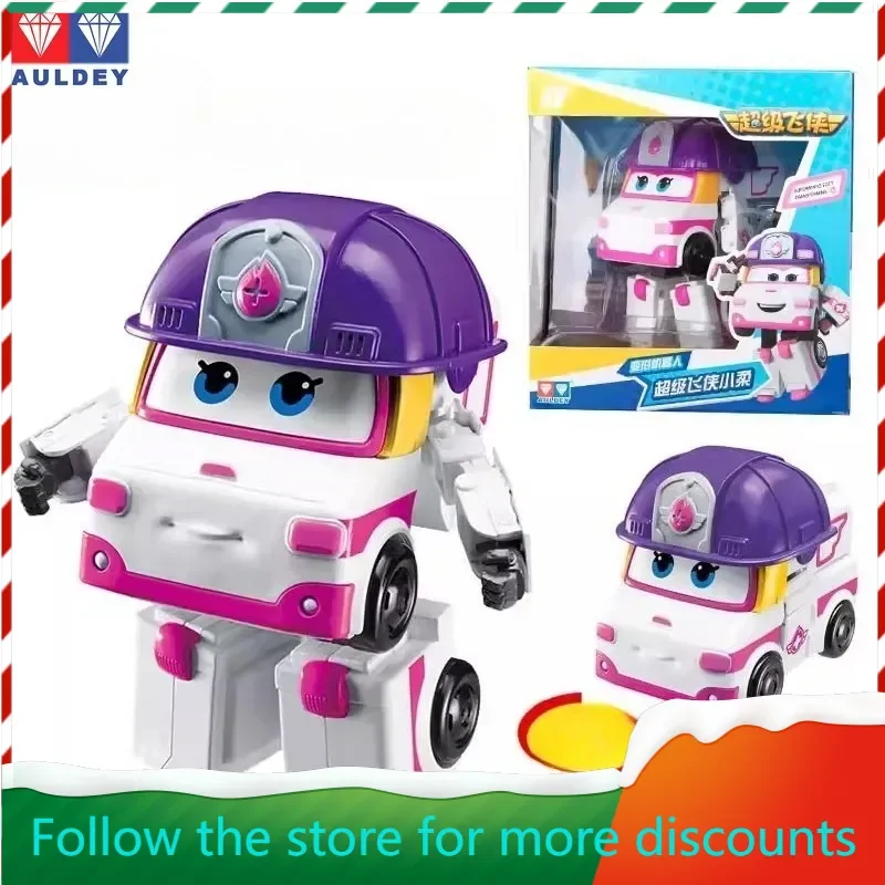 

AULDEY‌ Original Super Flyer Toys Large Deformed Robot Airplane Xiaorou Can Use Mobile Phone Model Holiday Gifts Available