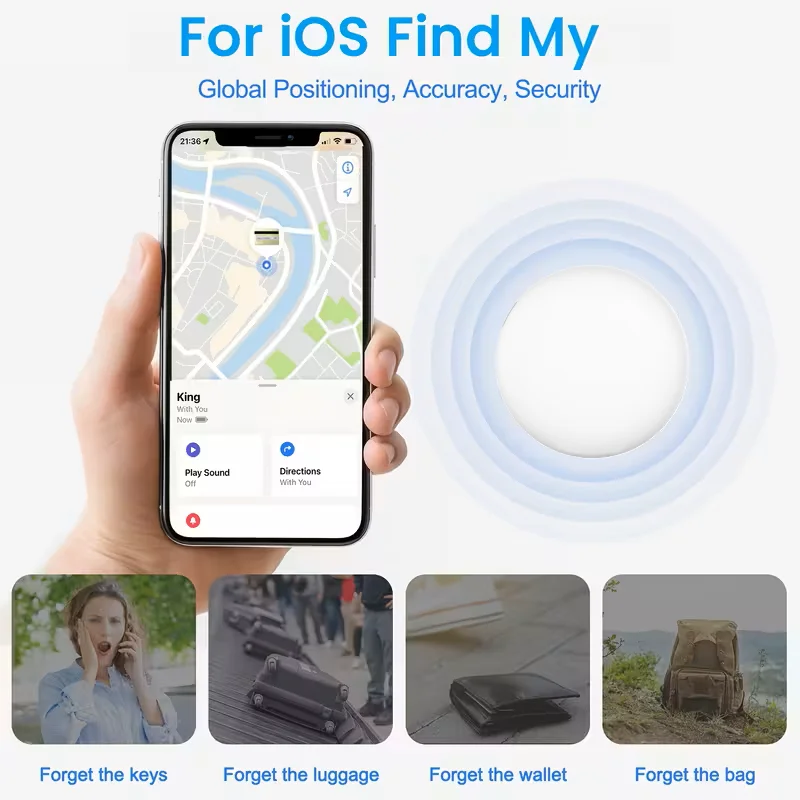 2-حزمة الذكية بلوتوث لتحديد المواقع المقتفي العمل مع أبل العثور على تطبيقي مكافحة خسر تذكير جهاز MFI تصنيف محدد مفتاح السيارة مكتشف الحيوانات الأليفة