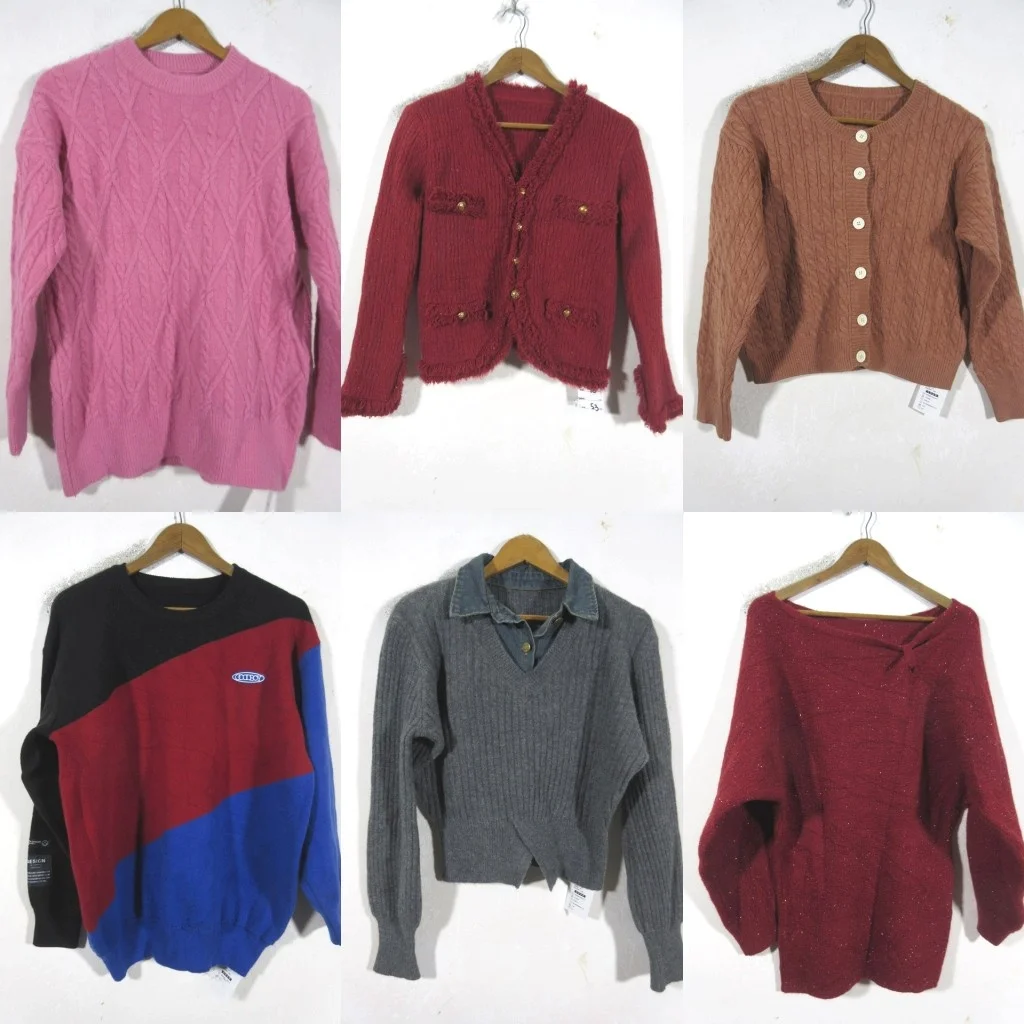 

Vintage Cartoon Embroidery Knitted Cardigan Sweater Fun Childhood Design Overhead Sle Long Sve round Ne Warm Coat