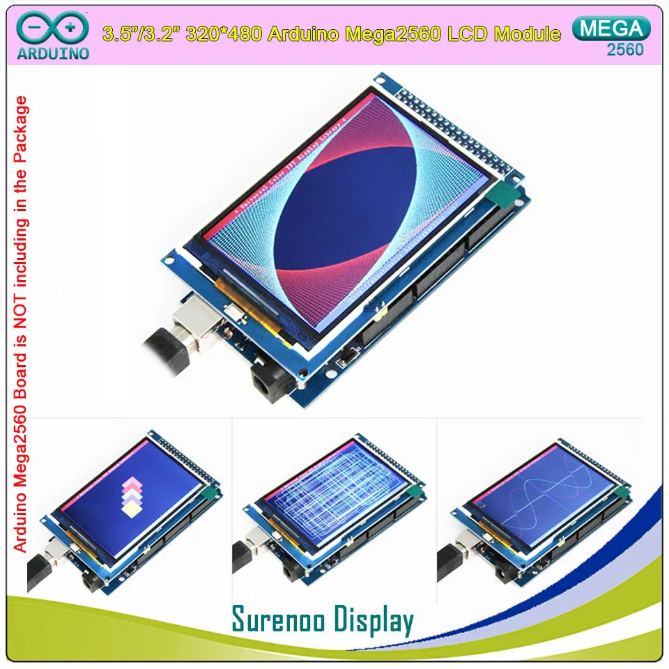 3.2 "3.5" Inch 480*320 Tft Lcd Module Scherm ILI9486 ILI9481 Controller Voor Arduino 16 Bit mega2560 STM32 C51
