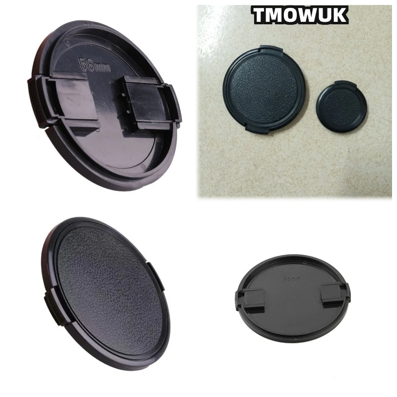 

For Panasonic S5K G100D G100K GH7 GH8 GX8 ZS800 DMC-FZ670 DMC-FZ680 Camera Lens Cap Protective Cover Center Pinch Snap-on 49mm 5