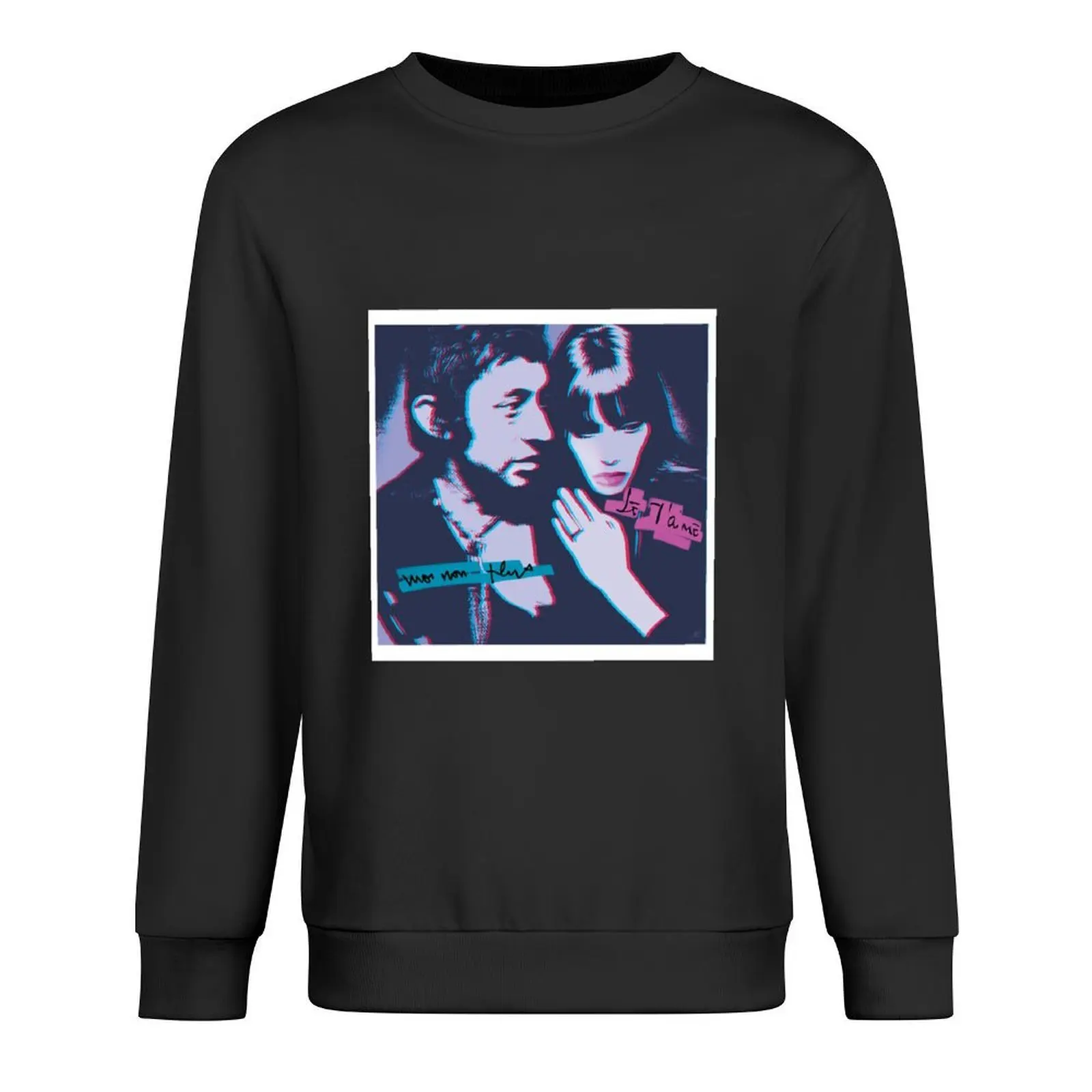 

Serge Gainsbourg & Jane Birkin Je t'aime moi non plus Pullover tracksuit men's sweat-shirt winter man sweatshirt