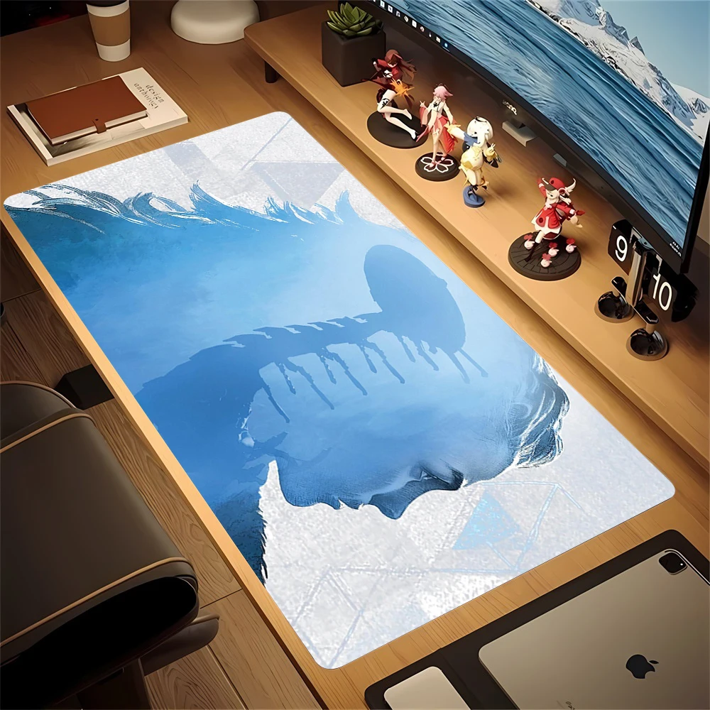 

Anime Horizon Zero Dawns Keyboard Table Mat Mat Xxl Mouse Pad Pc Gamer Rug Gaming Accessories Mausepad Rubber Non-slip Deskmat