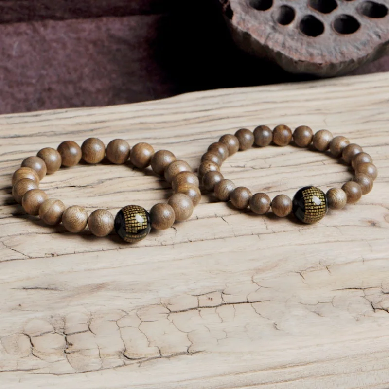 Tranquility and Sleep Aid Handstring Vietnam 8mm 10mm Buddha Beads for Men and Women, Natural Gift for Elders