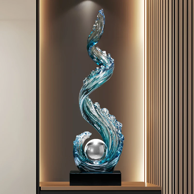 Wind Water Resin Sculpture 3