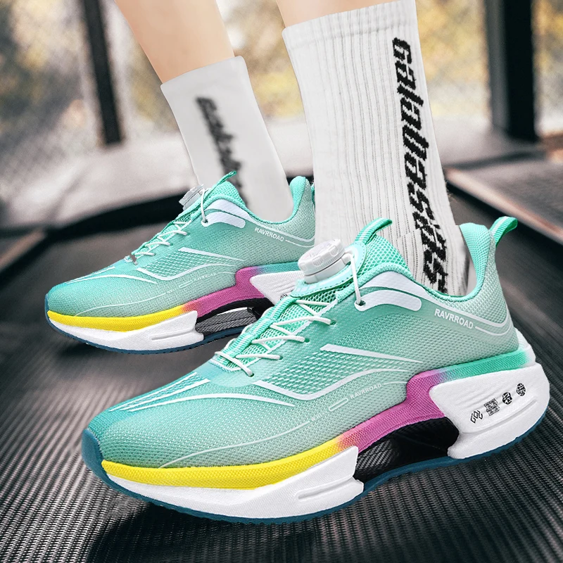 

New Running Shoes for Jogging and Marathon Sports, Mesh Fabric with True Carbon Plate, Men's and Women's Hiking Shoes 2025 Men's