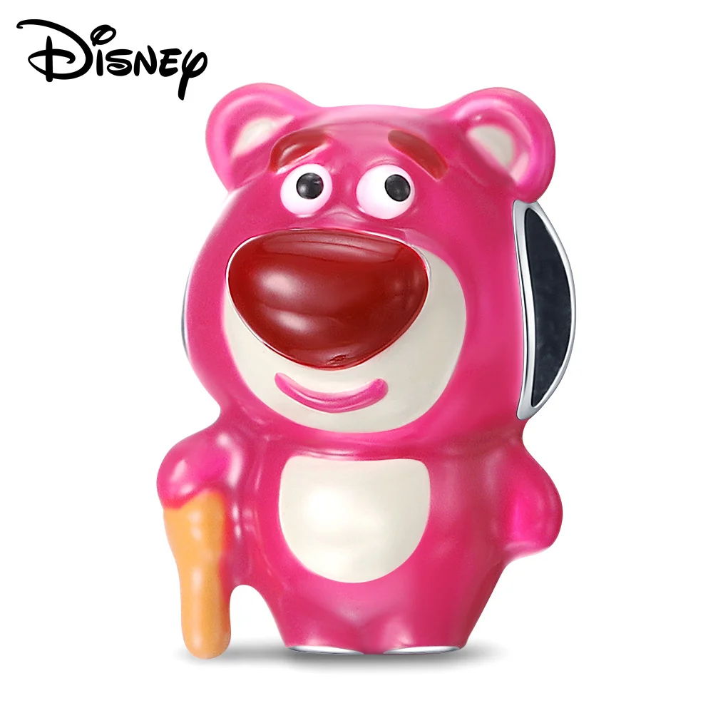 

Disney S925 Silver Toy Story - Strawberry Bear DIY Pendant Beads Suitable for Women Necklace Bracelet Exquisite Gift
