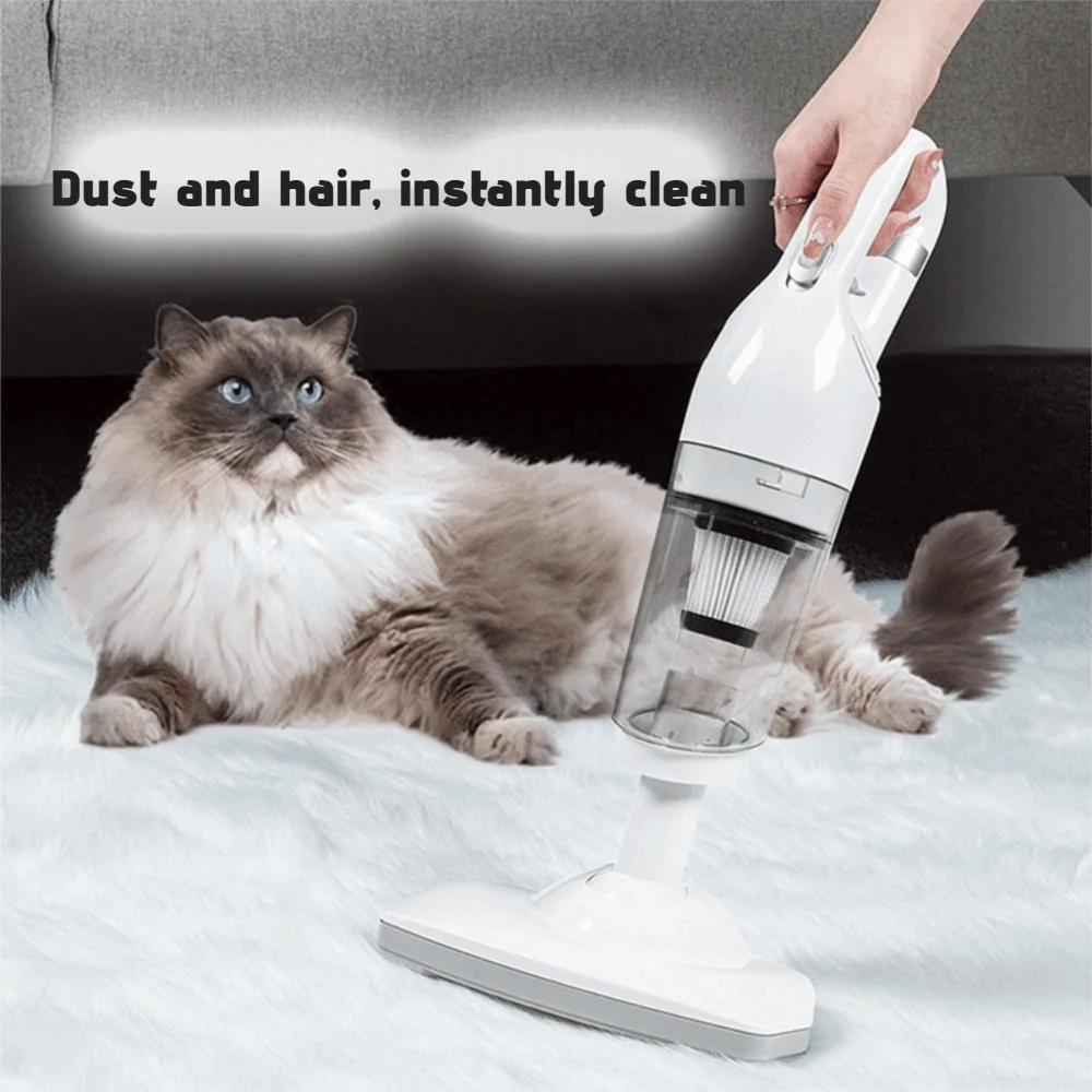 

Large Suction Handheld Vacuum Cleaner Dual Use USB Charging Pet Hair Cleaner Portable High Power Cordless Vacuum Cleaner