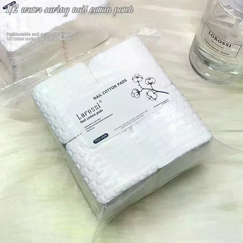 Tool 200/500 Pcs Nail Cotton Pad Polish Remover Gel Clean Manicure Napkins Lint-free Wipes Cleaner Paper Pads Varnish