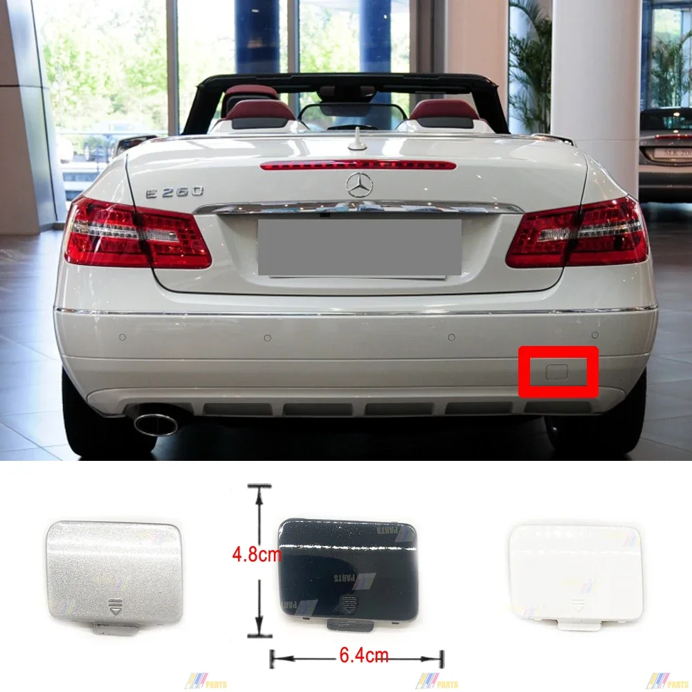 A2078850223 Fit 09-13 Mercedes-Benz E-Class Cabriolet A207 Coupe C207 200 250 260 350 500 550 REAR TOW COVER