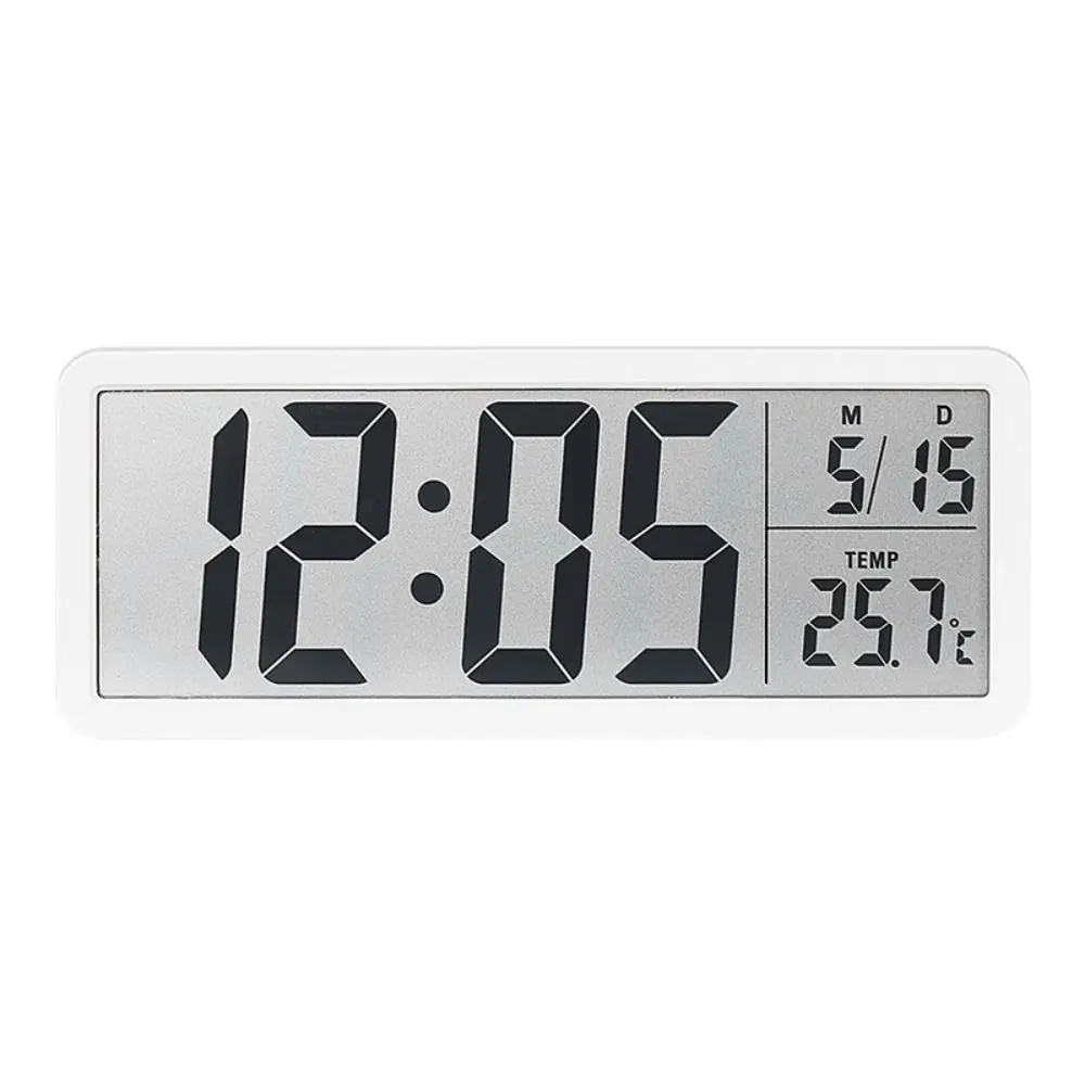 New Wall-mounted Electronic Wall Clock Multi-functional Temperature Digital LED Clocks Home Date Display Table Clock