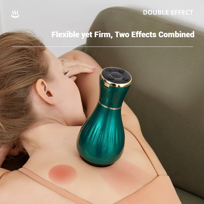 

Электрическое устройство Гуа Ша, салон красоты, меридиан, дноуглубительная массажная щетка, латунный меридиан, инструмент Гуа Ша, красный свет, Thera